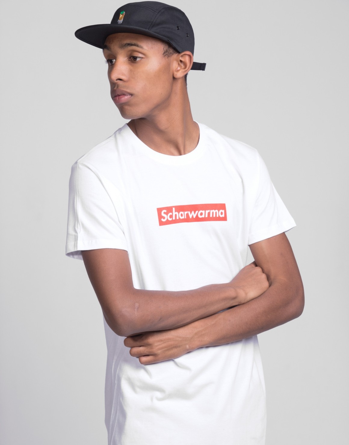 Scharwarma box logo T-shirt