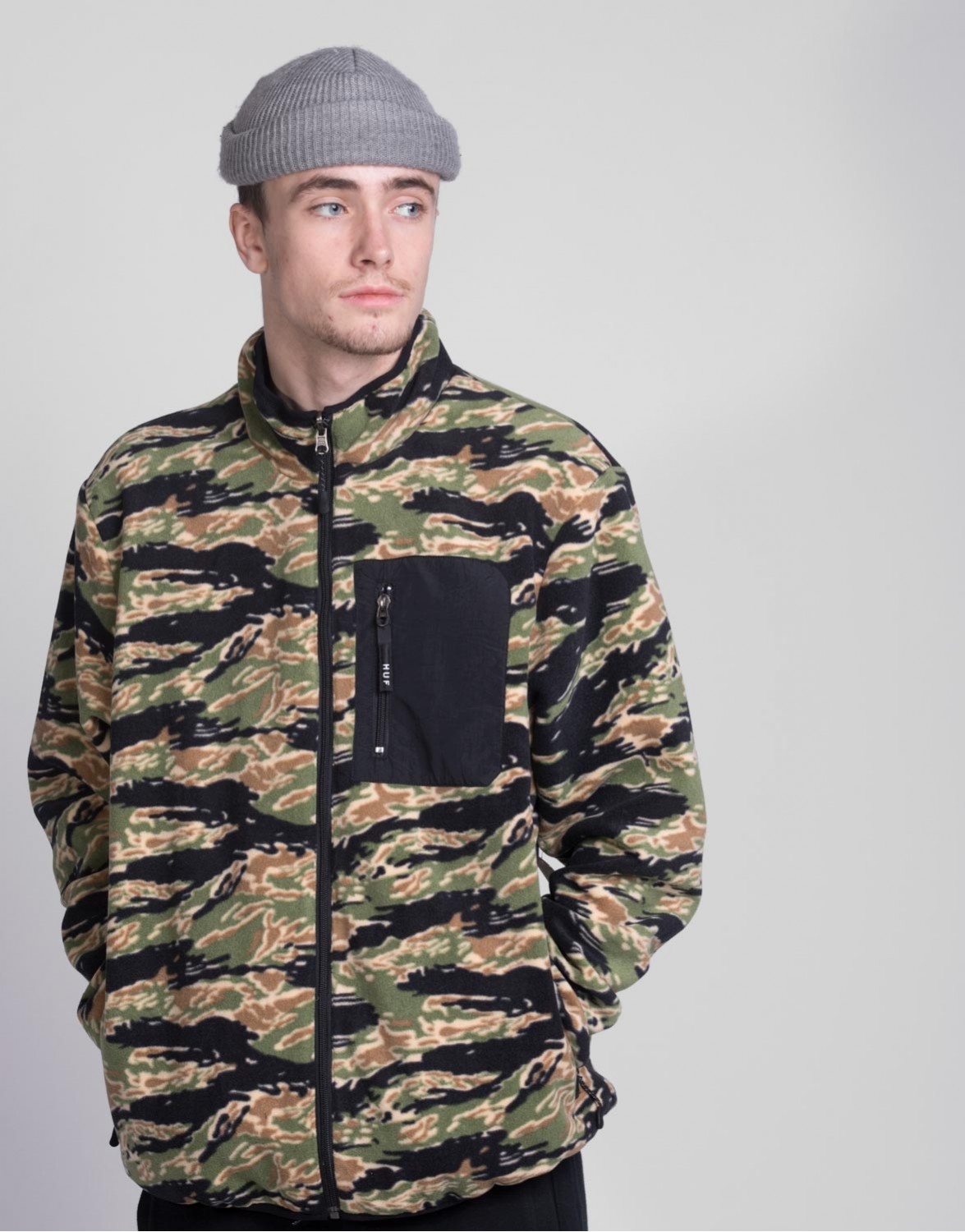 HUF Milton Rev Polar Fleece Jacket