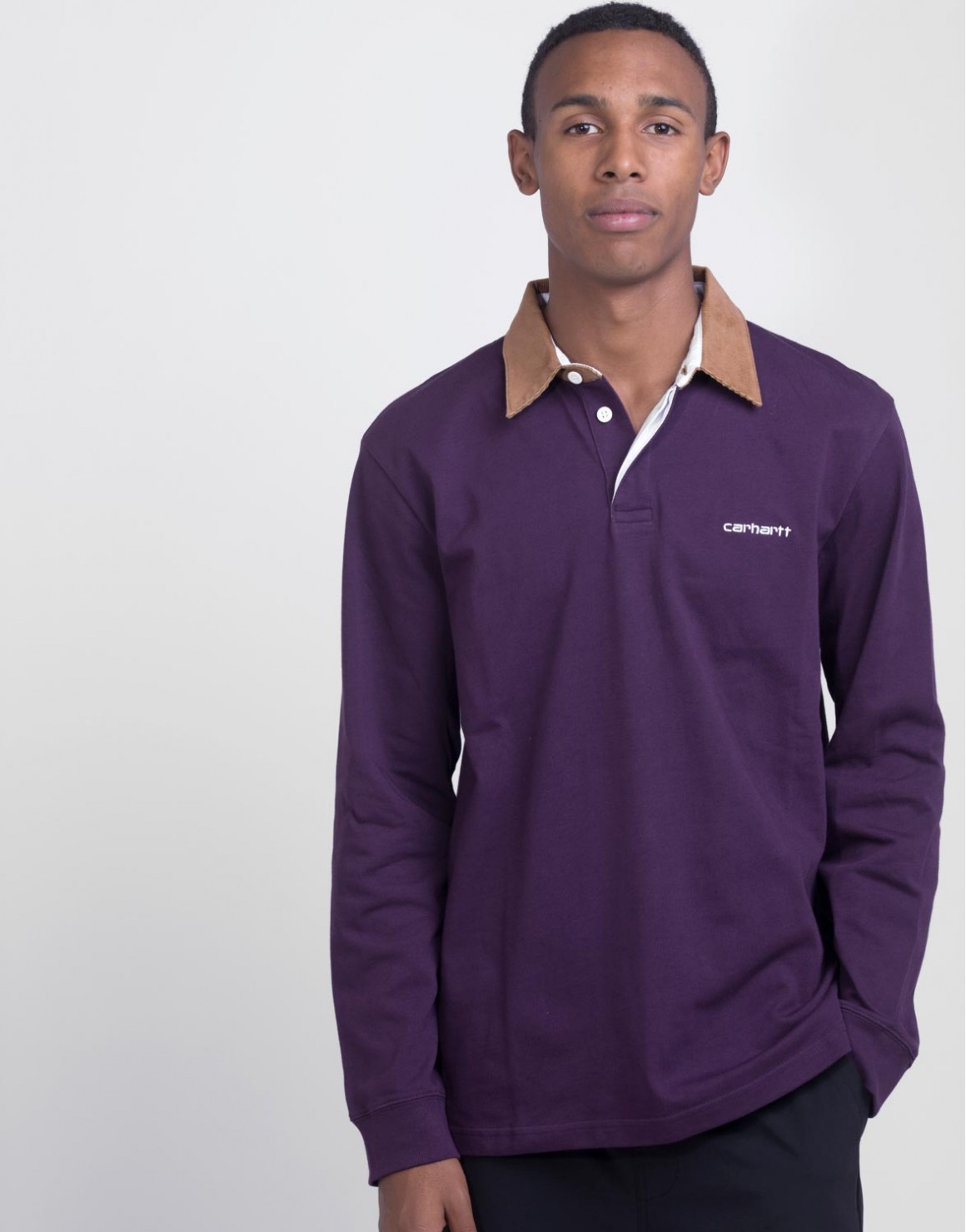 L/S Cord Rugby Polo