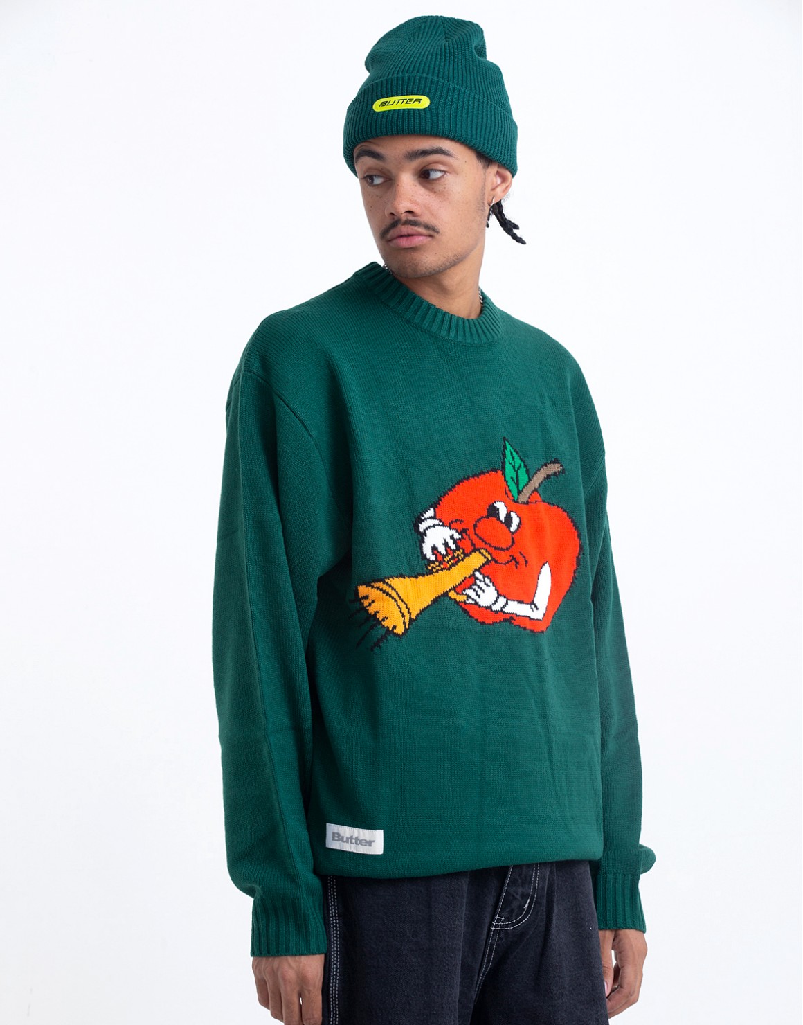 Butter Goods Apple Knitted Sweat Shirt