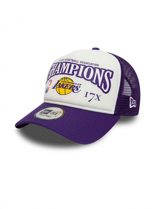 New Era 11973 LA Lakers League Champions Trucker Cap