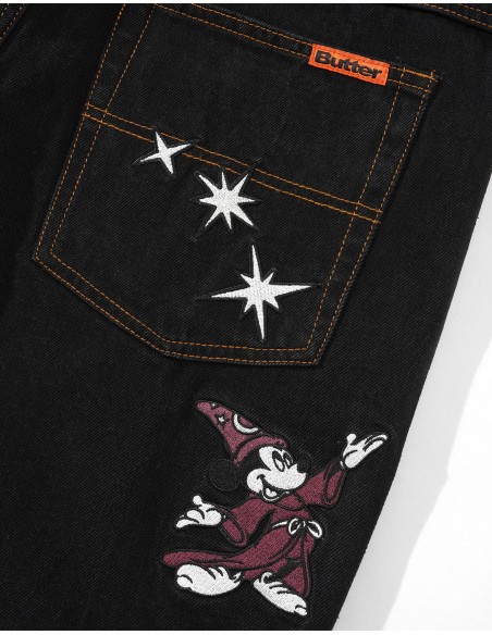 BUTTER GOODS × DISNEY FANTASIA DENIM fantasia-baggy-denim-jeans-