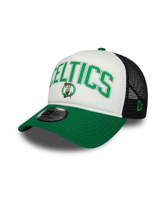 New Era 13565 Boston Celtics NBA Retro Green E-Frame Trucker Cap