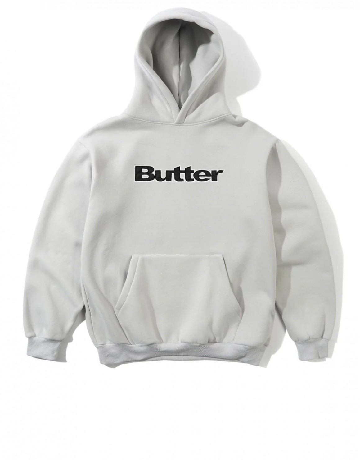 Satin Logo Applique Pullover Hood
