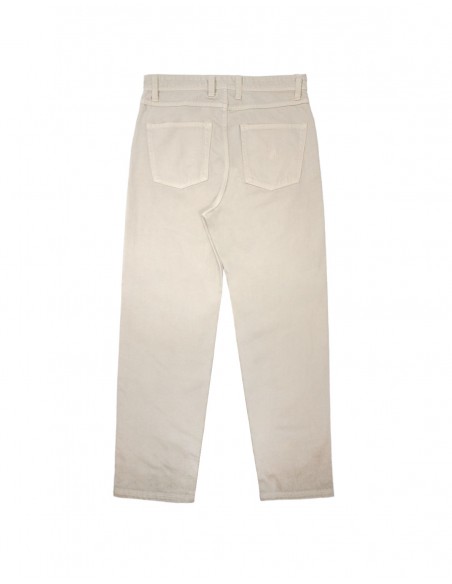A OG Classic Pant i Stone farve - baggy fit buksepande med autentisk lommedetaljering, set fra bag